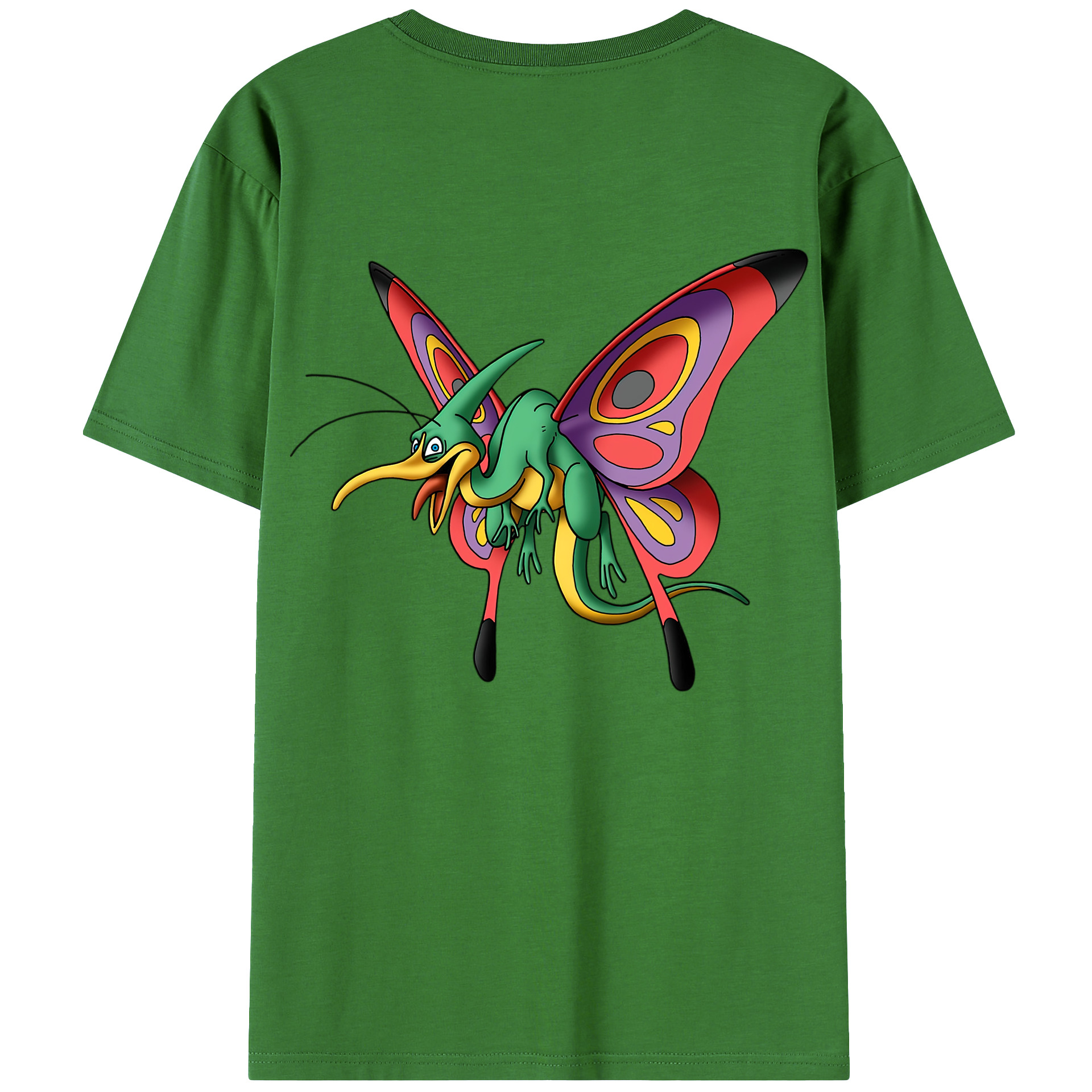 （画像用） ドラゴンクエスト Doragon Kuesuto Dragon Quest レディース半袖Tシャツ(バックプリント)
